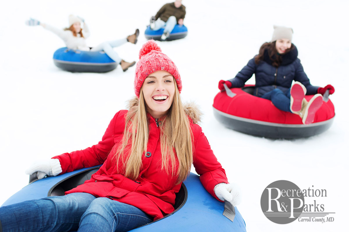 Teens On The Go Snow Tubing