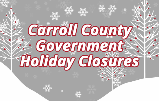 COUNTY GOVERNMENT OFFICE HOLIDAY CLOSURES