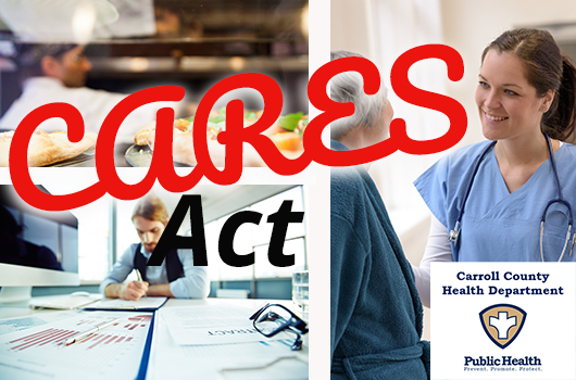 Carroll County Health Department Invites Applications for Coronavirus Aid, Relief, and Economic Security (CARES) Act Reimbursement
