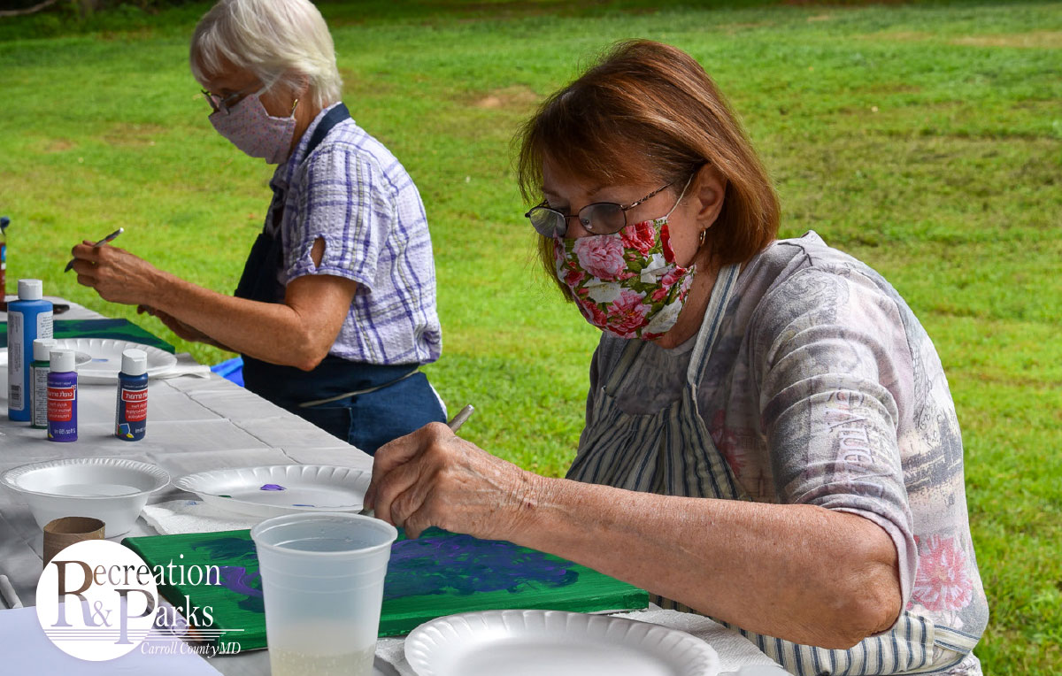 Plein Air Painting in the Park