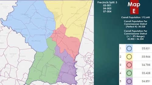 Proposed Map E