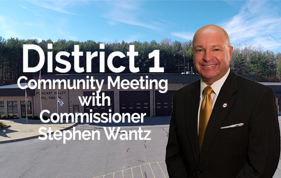 District 1 Community Meeting with Commissioner Stephen Wantz