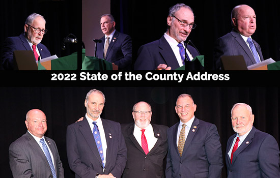 Commissioners Present 2022 State of the County