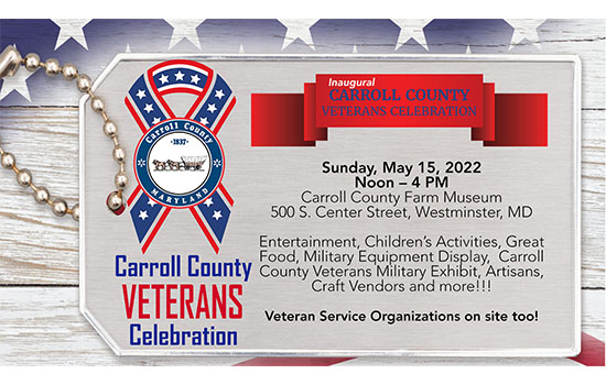 All Invited to Veterans Celebration on May 15th 