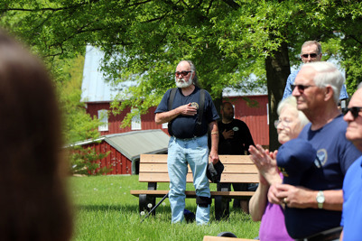 Veteran on hill pledge