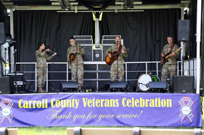 6 String Army Band playing