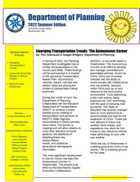 Planning Summer Newsletter for 2022