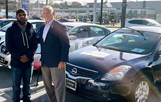 Carroll County Resident/Veteran awarded a car through the Vehicles for Change Program