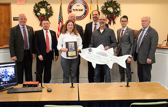 Piney Run Park's 2022 Big Fish Contest Winner Recognized