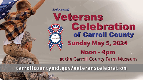 All Invited to Veterans Celebration on May 5th 