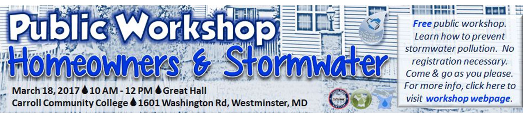 Stormwater Workshop for Homeowners