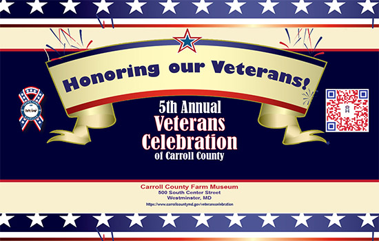 ALL Invited!  The 5th Annual Veterans Celebration - A free event at the Farm Museum!