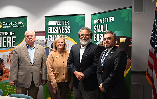 Maryland Commerce Secretary Coker Tours Carroll County