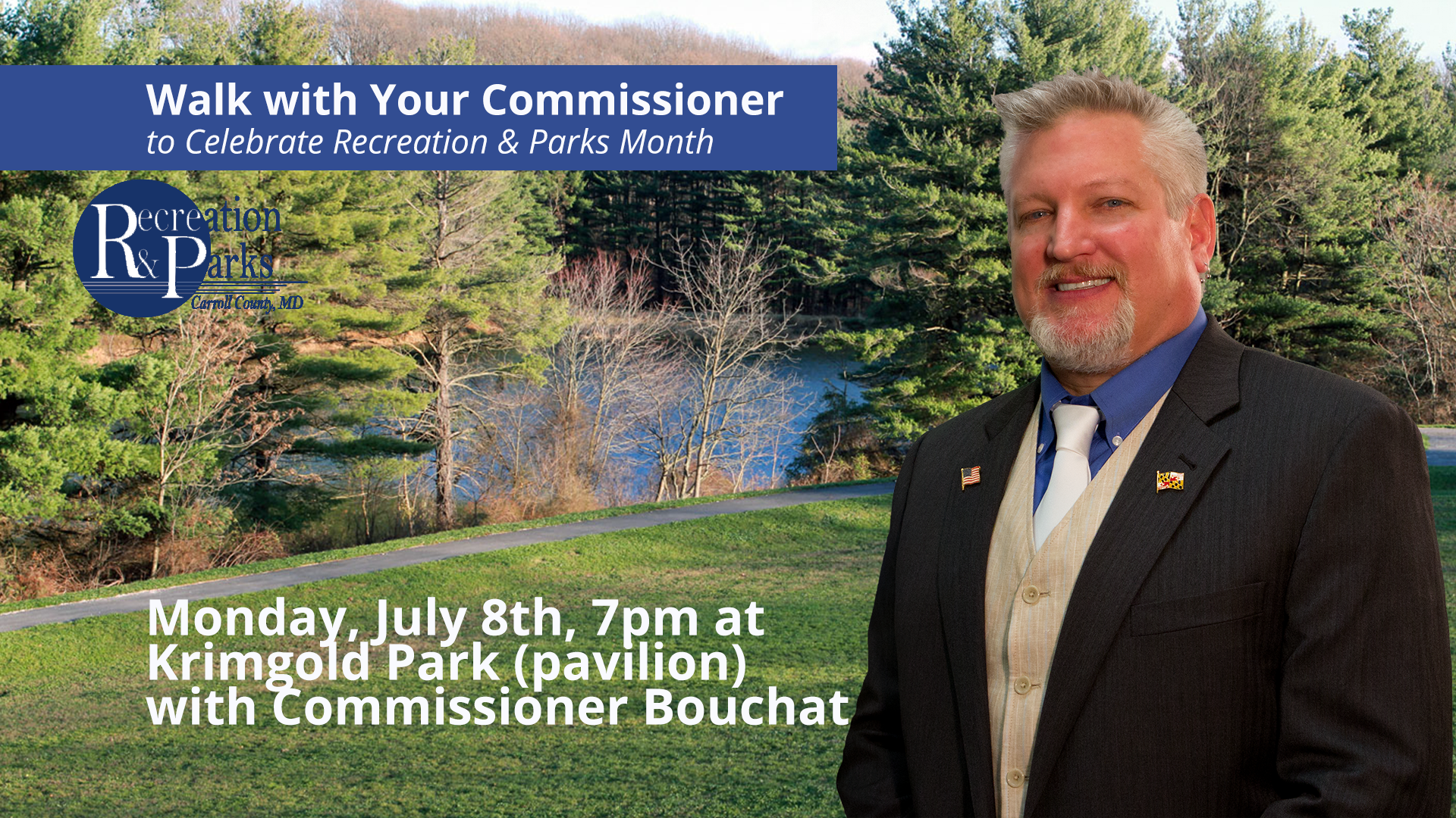 Walk with Commissioner Bouchat