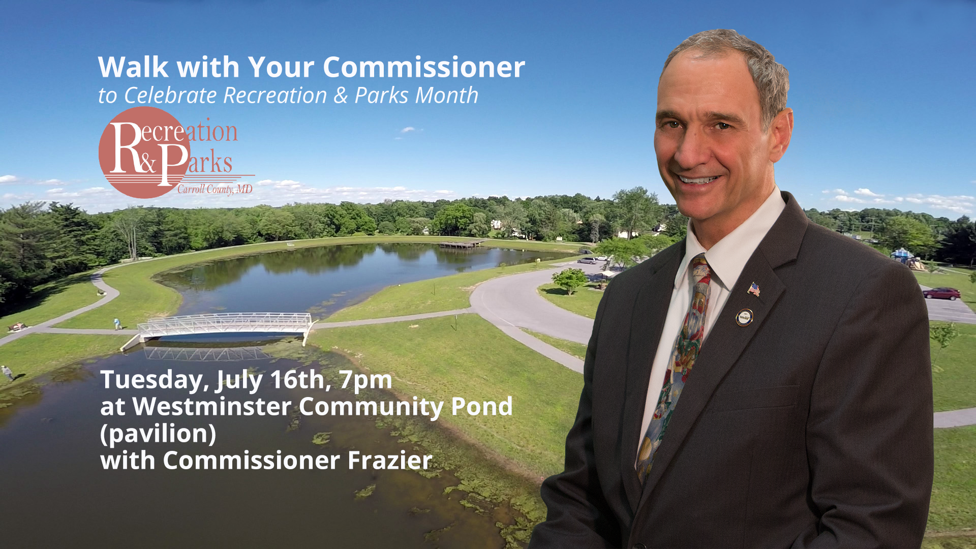 Walk with Commissioner Frazier
