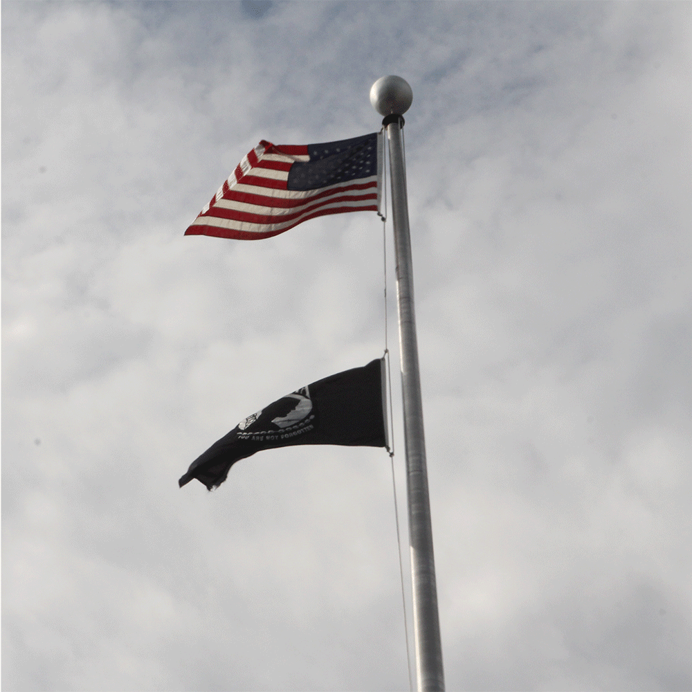 County Raises Historical Flag for Independence Day