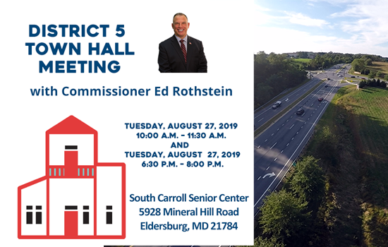District 5 Town Hall Meetings with Commissioner Ed Rothstein