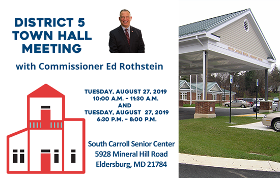 District 5 Town Hall Meetings with Commissioner Ed Rothstein