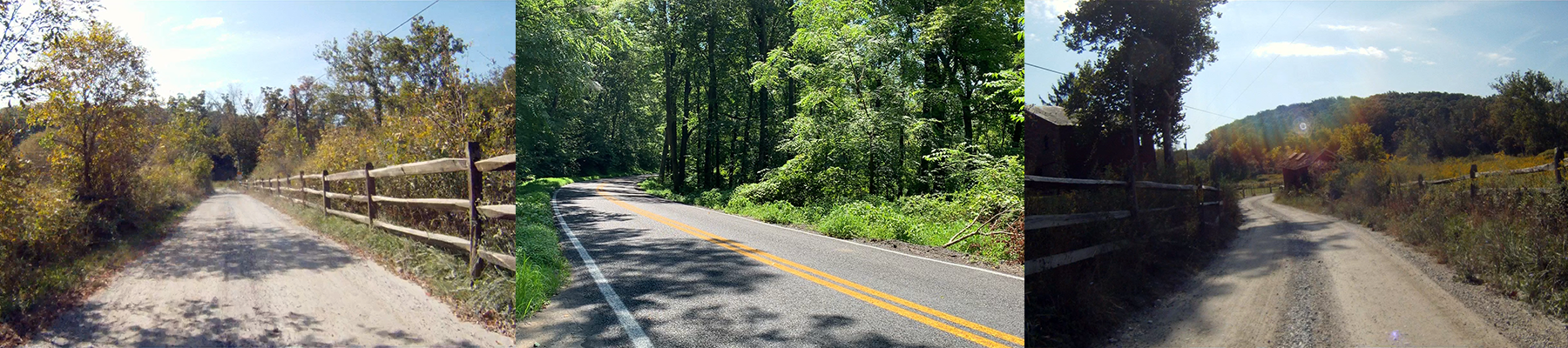  Baughman Mill Road between the two sections of railroad tracks