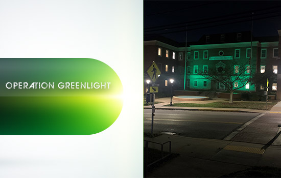 “Operation Green Light” in Support of Veterans