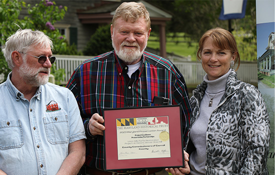  County Project Receives Maryland Historical Trust Preservation Award