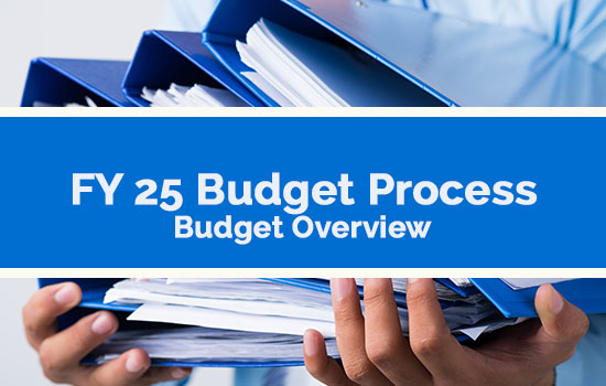 FY2025 Budget Meeting Schedule Announced