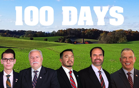 Commissioners Complete 100 Days