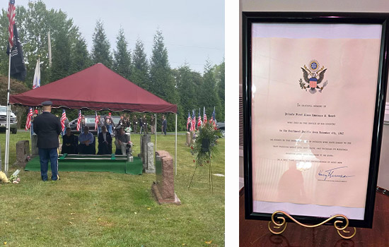 Carroll County Commissioners Proclaim Private First-Class Lawrence Richard “Dick” Beard Heros Homecoming Day