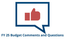 Ask a question regarding the budget