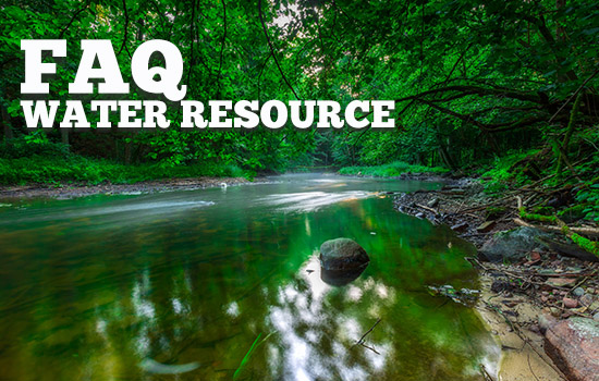 Frequently Asked Questions - Water Resource
